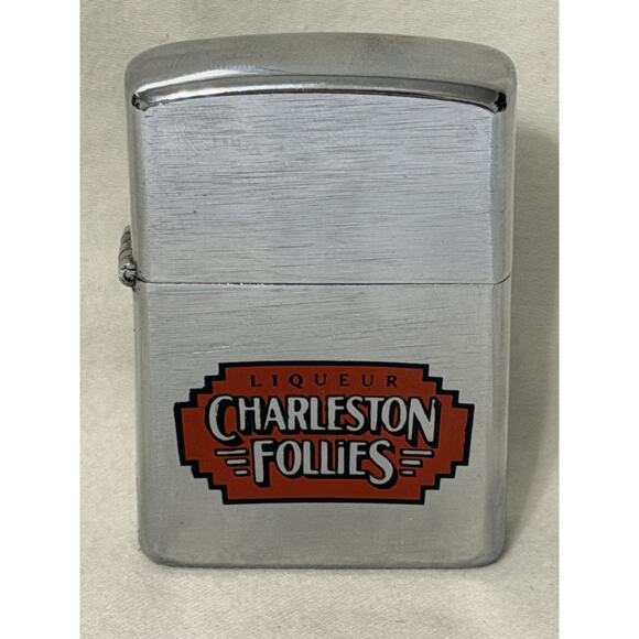 Vintage Champ Lighter Made In Austria “Liqueur Charleston Follies” With Box - Picture 3 of 6